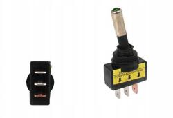 MTuning Toggle Chrome Kapcsoló TÍPUS. 1 Led Green