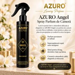 Azuro Odorizant Cameră Azuro Angels Air Freshener, Parfum Ambiental Elegant și Intens, 250 ml