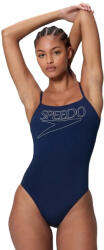 Speedo endurance+ logo thin strap peacoat xs - uk30