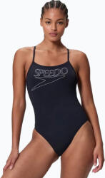 Speedo endurance+ logo thin strap anthracite xs - uk30