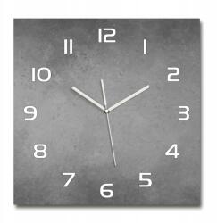 TULUP Nagy edzett üveg óra Beton hátlap 60x60 (pl_zsk_60x60_f_97738179)