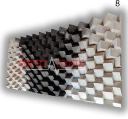 Perfect Acoustic Borovi Fenyő Akusztikus Falpanel 140x70x7cm - 120x60x7cm