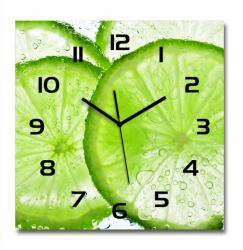TULUP Nagy üveg falióra Lime a víz alatt 60x60 (pl_zsk_60x60_f_95916966)