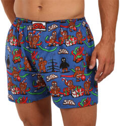 Styx Boxeri largi pentru bărbați Styx art elastic clasic Crăciun turtă dulce (A1956) XL (186101)