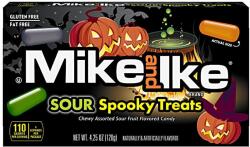 Mike és Ike Mike and Ike Spooky savanyú cukorkák gyümölcsös ízekkel, 120 g (25410)