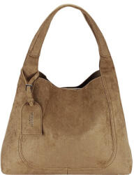 Diana&Co Geanta maro deschis mare din velur DIANACO DJC901-3 12 (DJC901-3BISCUIT)