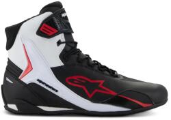  ALPINESTARS Faster-4 motoros cipő fekete/fehér/piros (2510425-123-11)