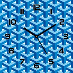 Coloray Csendes üvegóra Háromdimenziós grafika 30x30 cm (pl-zsk-30x30-TD-398)