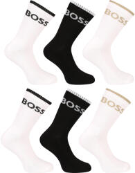 BOSS 6PACK șosete BOSS înalte multicolore (50510168 966) M (186238)