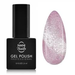 Naní ojă semipermanentă Cat Eye 6 ml - Pink Frost