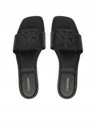 Calvin Klein Eredeti Bőr Flip-flop Papucs Fekete 41