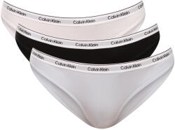 Calvin Klein 3PACK tanga pentru femei Calvin Klein multicolore (QD5209-GG2) L (186154)