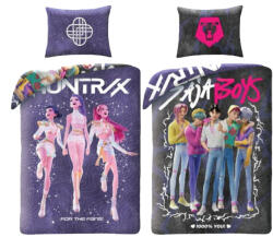 K-pop Démonvadászok For the Fans kétoldalas ágyneműhuzat 140×200cm, 70x90 cm microfibre (HAX625963) - ostore