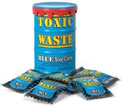 Toxic Waste Kék Savanyú Gyümölcs Ízű Cukorka 42g