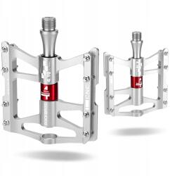 Rockbros Kerékpár pedálok Rockbros JT410 4.10 4 csapágyak ezüst (5907769390692)