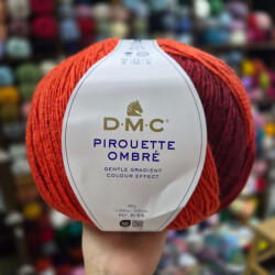 DMC Pirouette Ombré - Bordó-narancs - 108