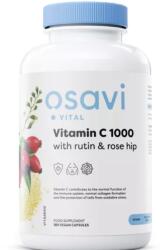 Osavi Vitamin C with Rutin a Rose Hip, 1000 mg Vitamina C cu Rutină și Măceș, 180 capsule vegane