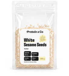 Protein a Co Semințe de susan alb, decojite, 200 g