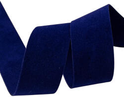 Valex Decor Bársony szalag, 2 oldalas, 25mm x 10m - Sötétkék (NV25-42)