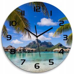 TULUP Függő üvegóra Palmy Bora Bora fi 60 cm (pl_zso_60_f_90274909)
