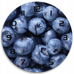 TULUP Nagy kerek üveg falióra Bogyó fi 60 cm (pl_zso_60_f_71111656)