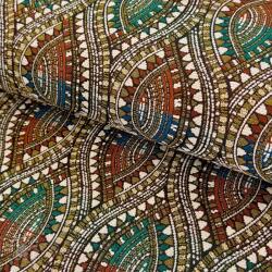  Dekorációs anyag jacquard Yetu multico