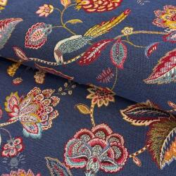  Dekorációs anyag jacquard Palampore bleu