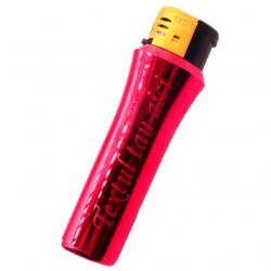  Bricheta Cu Gaz, Antivant, Reincarcabila, Rosu, Personalizata Cu Textul Tau (DLMGG-3891) Bricheta
