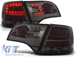  Tuning LED hátsó lámpa szett Audi A4 10.2000-10.2004 kombi, bal és jobb (ABAUTX6010013)