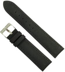 Arc Curea Ceas „Midnight Suede 01D140 - Piele Întoarsă Neagră, Stil Minimalist (18mm - 20mm) (01D140 N)