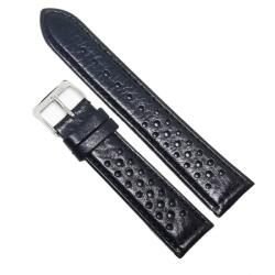 Arc Curea de ceas din piele naturala Neagra 18mm 20mm 22MM - 3K2 (3K2)