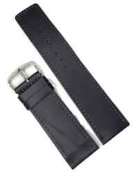  Curea de ceas Handmade Piele Naturala BleuMarin - 30-34mm (WZ3939)