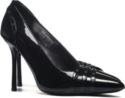Karl Lagerfeld Bokacsizma Karl Lagerfeld Sarabande Studs & Straps Pump KL309 Fekete 38 Női