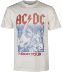 Low Frequency tricou bărbați AC/DC - Back In Black Angus Solo - bej - LOW FREQUENCY - AC0027TS