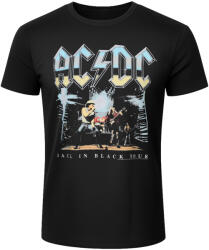 Low Frequency tricou bărbați AC/DC - Back In Black Tour - negru - LOW FREQUENCY - AC0024TS