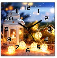 Coloray Üveg falióra Karácsonyi lampionok 30x30 cm (zsk-30x30-c-222588674)