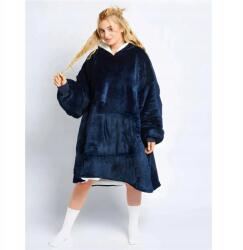  Meleg Kabát Pulóver Köntös Uniszex Kapucnis Vastag 2 az 1-ben oversize XXL Bundás
