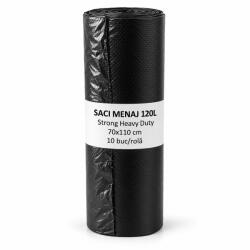 HTD Shop Saci menajeri 120L Strong Heavy Duty, negri, 400 g