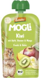 Mogli Piure din mere, banana, kiwi si mango, pentru copii +1an bio 100g