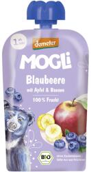 Mogli Piure din mere, banana si afine, pentru copii +1an bio 100g