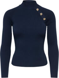 ONLY Pulover Onlmaisie Button Highneck 15378491 19-3923 TCX navy blazer