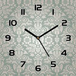 Coloray Üveg falióra Virágmintás tapéta 30x30 cm (pl-zsk-30x30-TD-123)