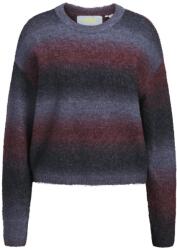 JACK & JONES Pulover Jxamira Neck 12260602 19-2118 TCX winetasting