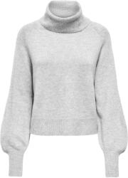 ONLY Pulover Onlolivia Roll Neck 15381063 BS000086 light grey melange