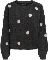 ONLY Pulover Onlrica Detail O-Neck 15375856 BS000088 dark grey melange