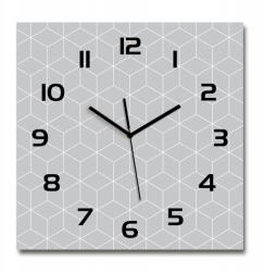 TULUP Nagy üveg falióra Geometrikus háttér 60x60 (pl_zsk_60x60_f_79094648)