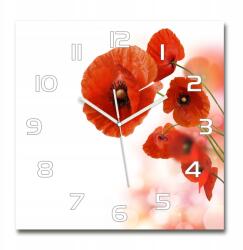 Wallmuralia Nagy üveg falióra, csendes óramű, 60x60 cm (zsk-60x60-b_f_58416422)