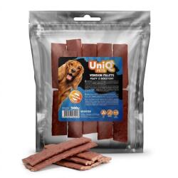 Uniq Pets Meaty Venison Fillets - лакомства за кучета с еленско месо, 300 г