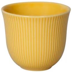 LOVERAMICS Brewers - 250ml Embossed Tasting Cup - Yellow