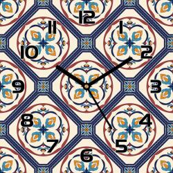 Coloray Csendes óra üvegen modern divatos minta 30x30cm (pl-zsk-30x30-TD-538)